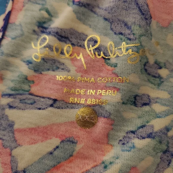 Lily Pulitzer Dress XXS SMALL HOLE UNDER LEFT ARMPIT PTP 16 - Picture 4 of 5